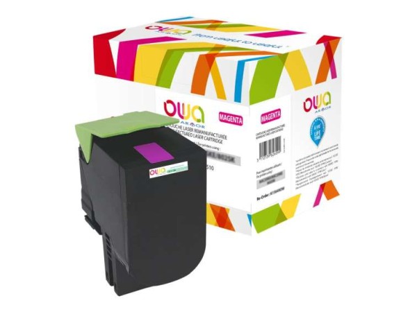 OWA Magenta wiederaufbereitet Tonerpatrone K15651OW