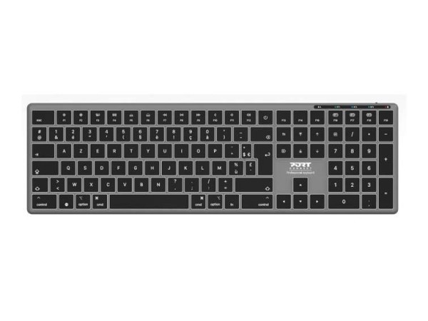 PORT Tastatur kabellos Bluetooth für Mac OS FR-Layout 911003MFR