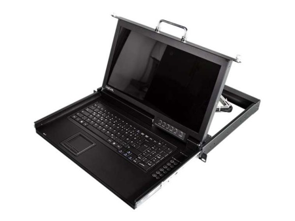 LOGILINK KVM Console 1-port, with 17" LCD Screen, VGA, ultra short depth (D LC0004GE