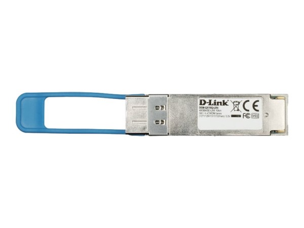 D-LINK 40G QSFP+ LR Transceiver, 40 Gigabit Singlemode Fiber (LC-Duplex) DEM-QX10Q-LR4