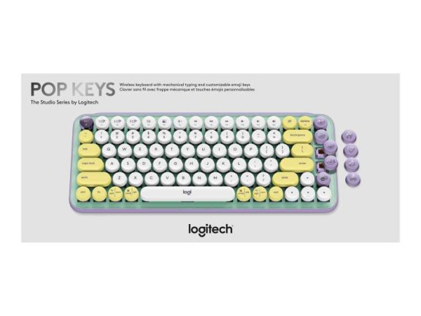LOGITECH POP KEYS WRLS MECH.KEYB. EMOJI 920-010723