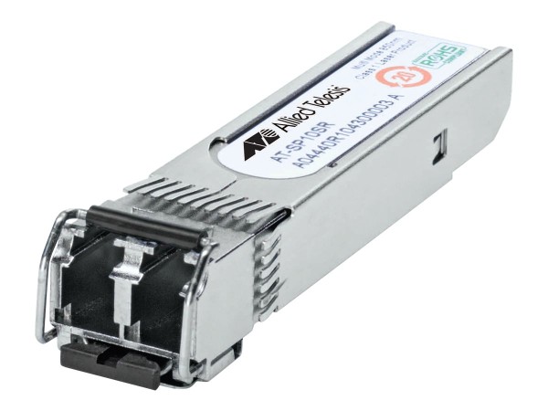 ALLIED TELESIS Allied 850nm 10G SFP+ Hot Swappabl 300M using High bandwidth MMF