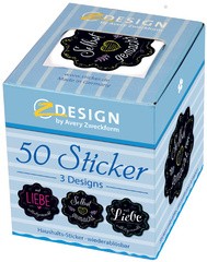 AVERY Zweckform ZDesign Sticker auf Rolle "Selbst gezaubert"