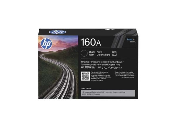 HP 160A Black Original LaserJet Toner cartridge W1600A