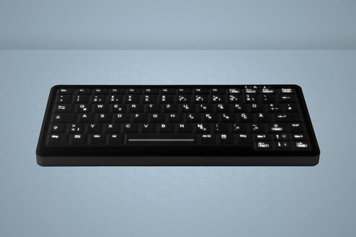ACTIVE KEY AK-CB4110F-US-B/US - versiegelt - beleuchtete Tasten - schwarz - AK-CB4110F-US-B/US