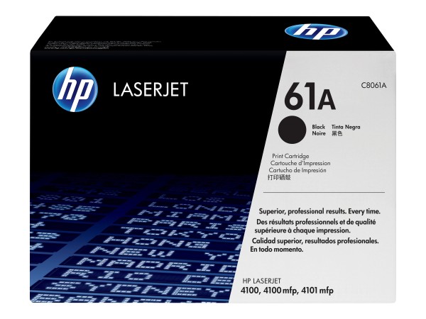 HP HP 61A Schwarz LaserJet Tonerpatrone (C8061A)