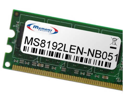 MEMORYSOLUTION Lenovo MS8192LEN-NB051 8GB MS8192LEN-NB051