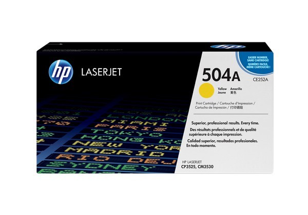 HP 504A - Tonereinheit Original - Yellow - 7.000 Seiten