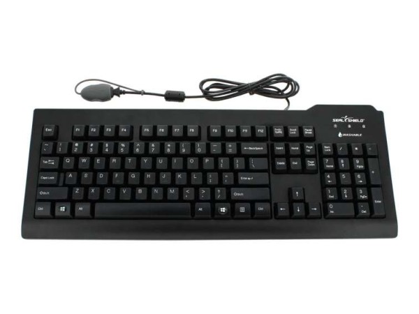 SEAL SHIELD Tastatur Seal Shield SSKSV208DE wasserdicht, IP68, SSKSV208DE