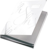 LEITZ Unterschriftenmappe Design, 18 Fächer, grau