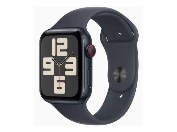 APPLE Watch SE GPS + Cellular 44mm Midnight Aluminium Case with Midnight Sp MXGL3QF/A