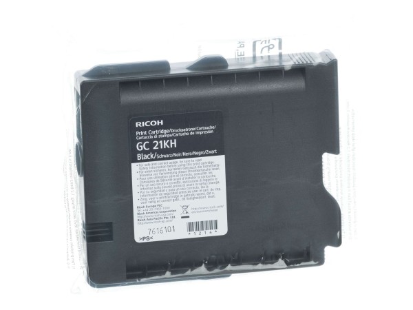 GC-21KH Ricoh Gel Tinte black high 405536