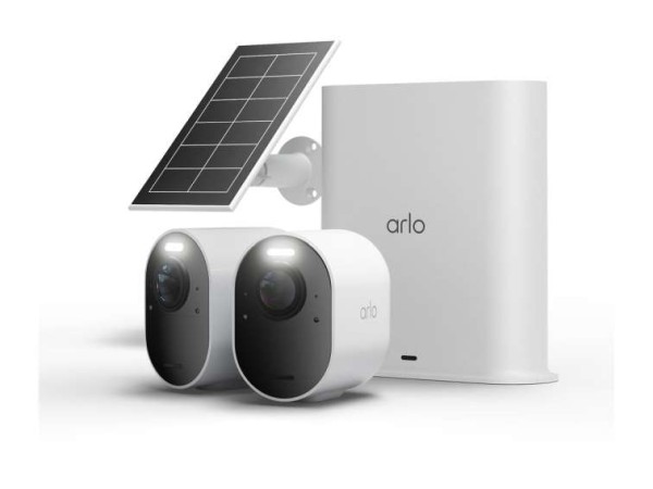 ARLO Ultra 3 Security Camera 2-cam kit + Solar Panel VMC5250-111EUS