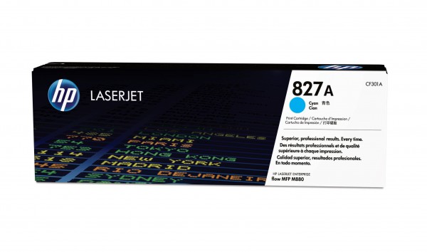 HP 827A - Tonereinheit Original - Cyan - 32.000 Seiten