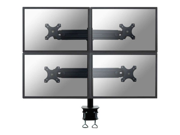 NEOMOUNTS Tischhalterung für vier Flachbildschirme bis 30" (76 cm) FPMA-D700D4
