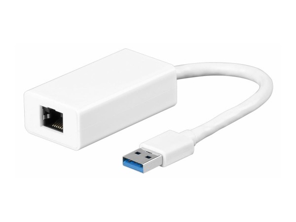 MICROCONNECT MICROCONNECT USBETHGW - Weiß - verkabelt - 10/100/1000BaseT(X) - USB - Ethernet - 3.0 (3.1 Gen 1)