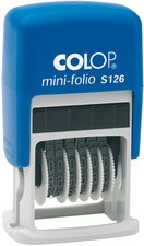 COLOP Ziffernstempel Mini Dater S126, 6-stellig