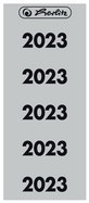 herlitz Ordner-Inhaltsschild Jahreszahl 2023, grau