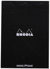 RHODIA Notizblock "dotPad", DIN A4, gepunktet, schwarz