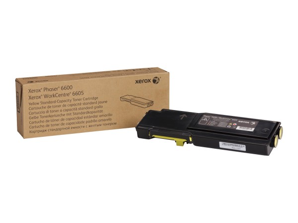 XEROX Toner für XEROX Phaser 6600, gelb