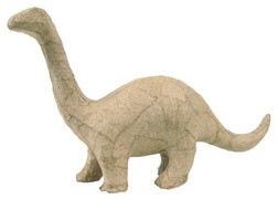 décopatch Pappmaché-Figur "Brontosaurus", 100 mm