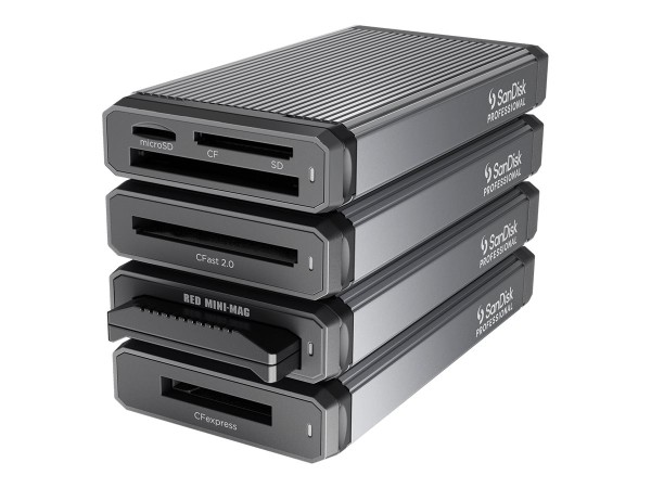 SANDISK Professional PRO-READER Multi-Slot USB 3.2 Gen 2 High-Performance C SDPR3A8-0000-GBAND