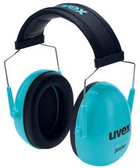 uvex Kapsel-Gehörschutz K Junior, blau / schwarz