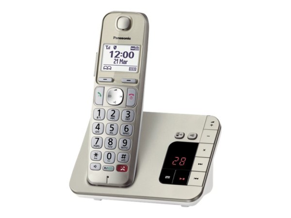 PANASONIC PANASONIC KX-TGE260GN DECT/GAP Schnurloses Telefon analog Anrufbeantworter, Babyphone, Freispre