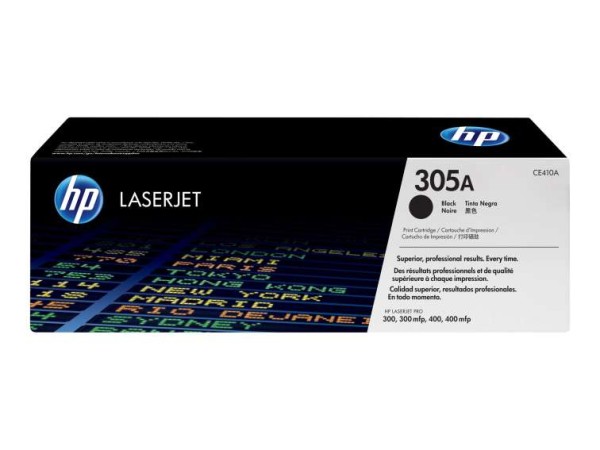 HP 305A Schwarz LaserJet Tonerpatrone (CE410A) CE410A