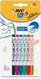 BIC KIDS Whiteboard-Marker Velleda Mini, 6er Blister