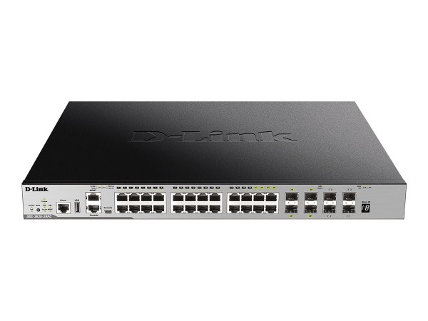 D-LINK 28-Port Layer 3 Gigabit PoE Stack Switch (SI), D-Link xStack DGS-3630-28PC/SI/E