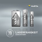 VARTA Lithium Batterie Ultra Lithium, E-Block (9V)