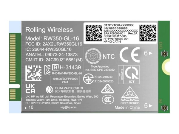 HP HP 4G LTE-AP Cat 16 WWAN