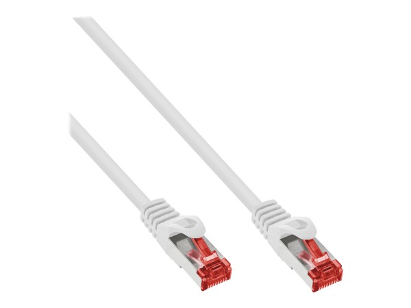 INLINE Patch-Kabel - RJ-45 (M) bis RJ-45 (M) - 3,0m - SFTP, PiMF - CAT 6 - B-76403W
