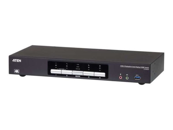 ATEN KVM Switch 4P USB 3.0 DisplayPort Dual View K CS1944DP-AT-G