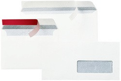 GPV Briefumschläge, B6R, 120 x 176 mm, weiß, mit Fenster