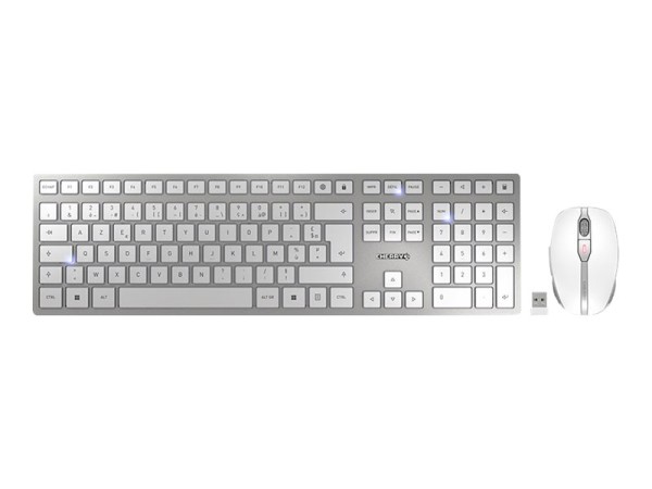 CHERRY Desktop DW 9000 [FR] SLIM Wireless wh BT JD-9000FR-1
