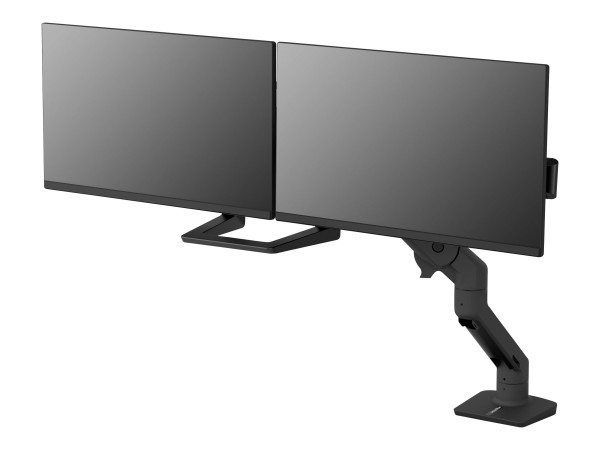 ERGOTRON HX Dual Monitor Arm in schwarzer Tischhalterung für Monitore bis 7 45-476-224