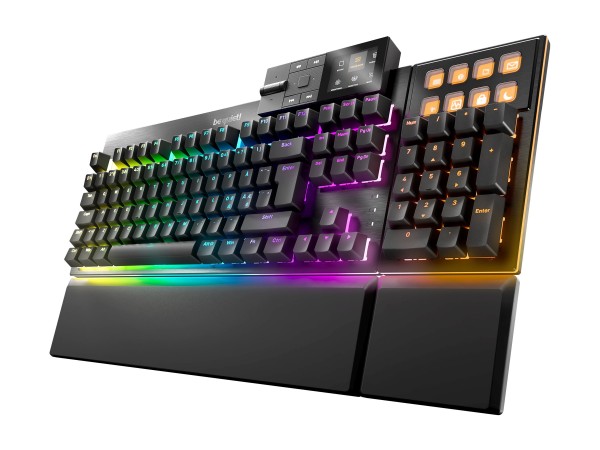 BE QUIET DARK MOUNT SILENT TACTILE Kabelgebundene Gaming Tastatur schwarz BT002DE