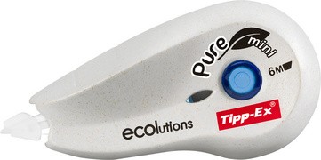 Tipp-Ex Korrekturroller "ecolutions Pure Mini" 5 mm x 6 m