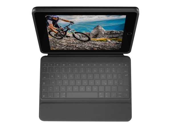 LOGITECH LOGITECH RUGGED FOLIO GRAPHITE ESP