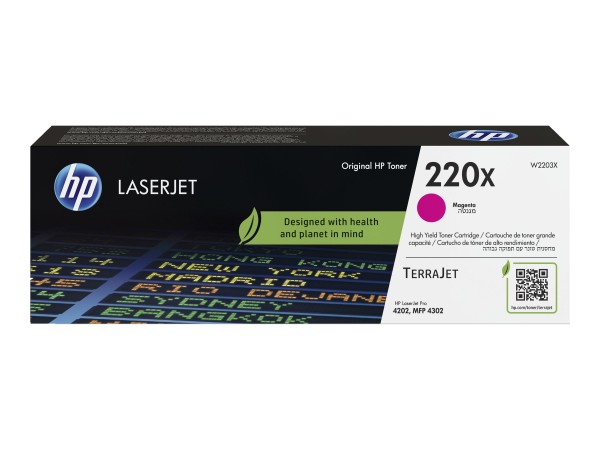 HP HP 220X Magenta LaserJet Tonerpatrone