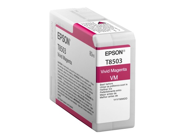 EPSON T8503 Vivid Magenta Tintenpatrone C13T850300