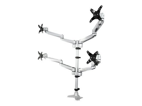 STARTECH.COM QUAD MONITOR MOUNT - PREMIUM ARMQUADPS
