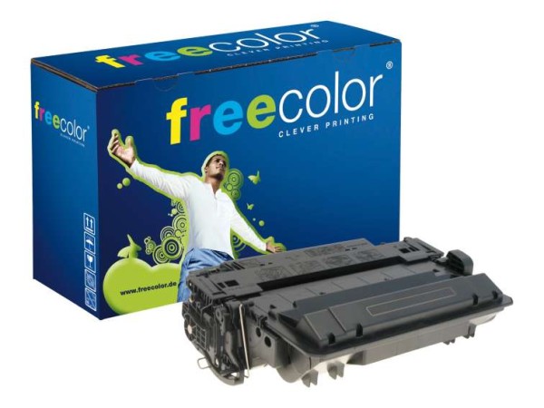 FREECOLOR Schwarz Tonerpatrone 255X-FRC