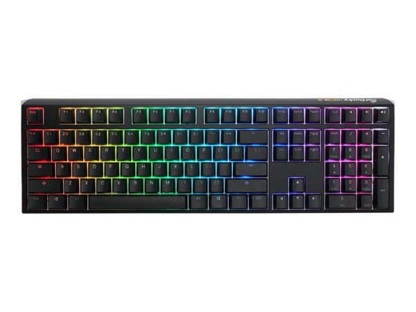 DUCKYCHANNEL DUCKYCHANNEL Ducky One 3 Classic Gaming US-Layout, RGB, Cherry MX Brown Switch, schwarz/weiß