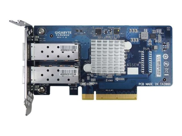 GIGABYTE CLN4832 (rev. 1.0) - Netzwerkadapter - PCIe 2.0 x8 Low-Profile - 1 9CLN4832NR-00-10B