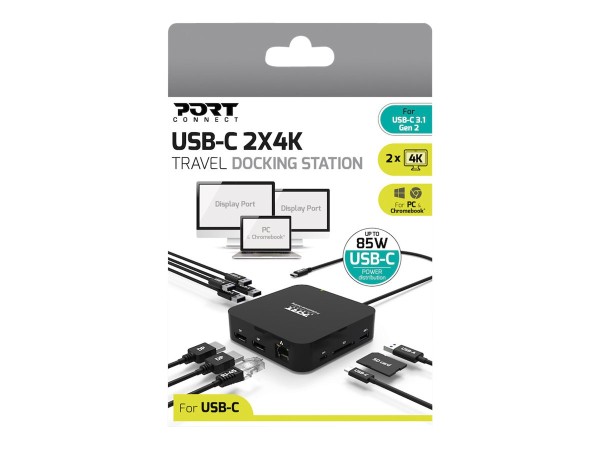PORT DOCKING TYPE C TRAVEL 2 X 4K 901907
