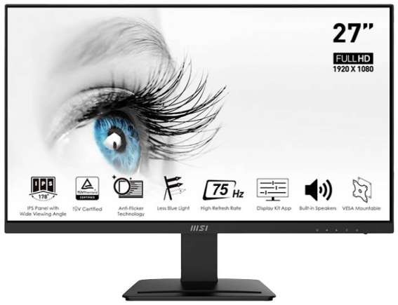 MSI PRO MP273DE 68,6cm (27") 9S6-3PB4CH-002