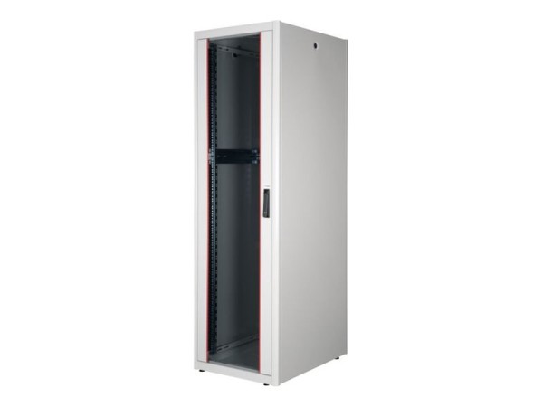 EQUIP EQUIP Serverschrank 19"  42U 600x800mm Glastür   grau